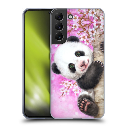 Kayomi Harai Animals And Fantasy Cherry Blossom Panda Soft Gel Case for Samsung Galaxy S22+ 5G