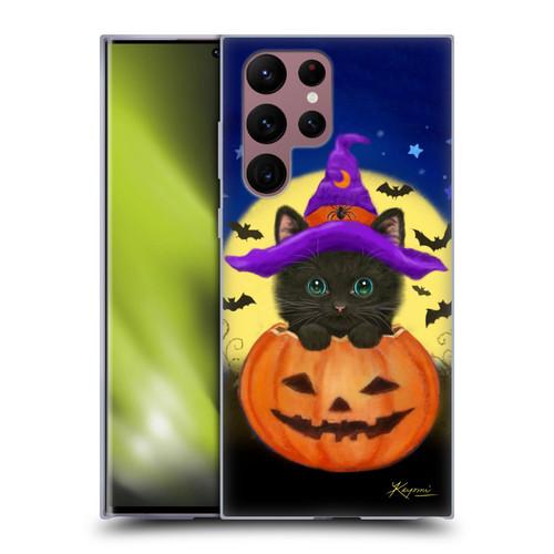 Kayomi Harai Animals And Fantasy Halloween With Cat Soft Gel Case for Samsung Galaxy S22 Ultra 5G
