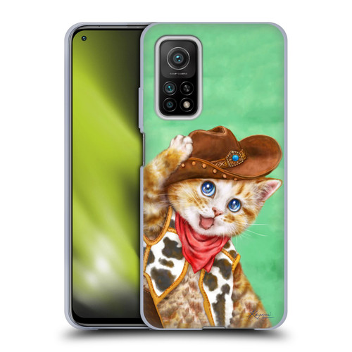 Kayomi Harai Animals And Fantasy Cowboy Kitten Soft Gel Case for Xiaomi Mi 10T 5G