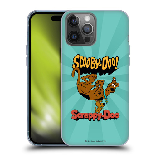 Scooby-Doo 50th Anniversary Scooby And Scrappy Soft Gel Case for Apple iPhone 14 Pro Max