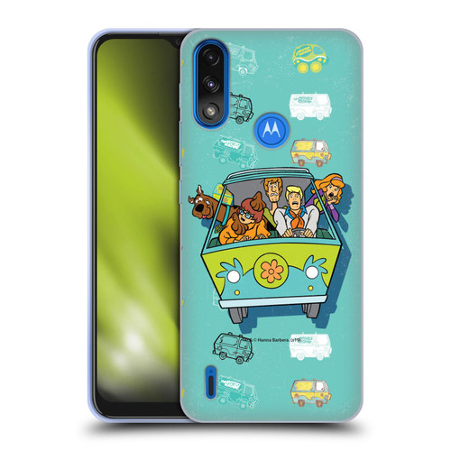 Scooby-Doo 50th Anniversary Mystery Inc. Soft Gel Case for Motorola Moto E7 Power / Moto E7i Power