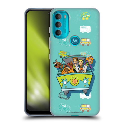 Scooby-Doo 50th Anniversary Mystery Inc. Soft Gel Case for Motorola Moto G71 5G