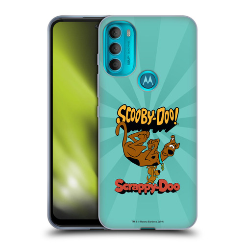 Scooby-Doo 50th Anniversary Scooby And Scrappy Soft Gel Case for Motorola Moto G71 5G