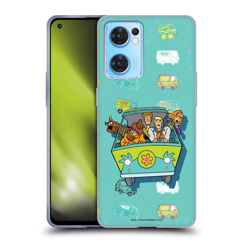 Scooby-Doo 50th Anniversary Mystery Inc. Soft Gel Case for OPPO Reno7 5G / Find X5 Lite