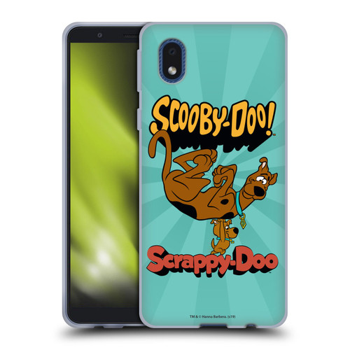 Scooby-Doo 50th Anniversary Scooby And Scrappy Soft Gel Case for Samsung Galaxy A01 Core (2020)