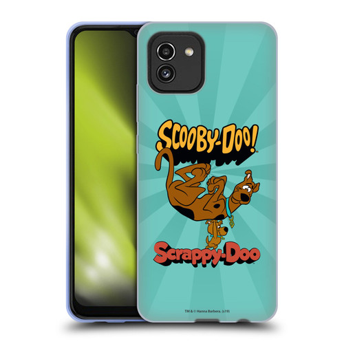 Scooby-Doo 50th Anniversary Scooby And Scrappy Soft Gel Case for Samsung Galaxy A03 (2021)