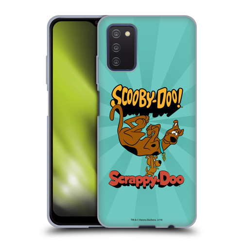 Scooby-Doo 50th Anniversary Scooby And Scrappy Soft Gel Case for Samsung Galaxy A03s (2021)