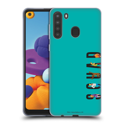 Scooby-Doo 50th Anniversary Mystery Inc. Squad Soft Gel Case for Samsung Galaxy A21 (2020)