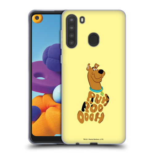 Scooby-Doo 50th Anniversary Ruh-Roo Oooh Soft Gel Case for Samsung Galaxy A21 (2020)