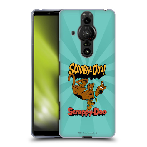Scooby-Doo 50th Anniversary Scooby And Scrappy Soft Gel Case for Sony Xperia Pro-I