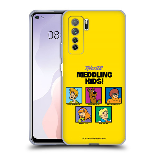 Scooby-Doo Mystery Inc. Meddling Kids Soft Gel Case for Huawei Nova 7 SE/P40 Lite 5G