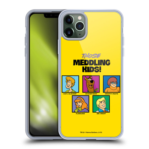 Scooby-Doo Mystery Inc. Meddling Kids Soft Gel Case for Apple iPhone 11 Pro Max