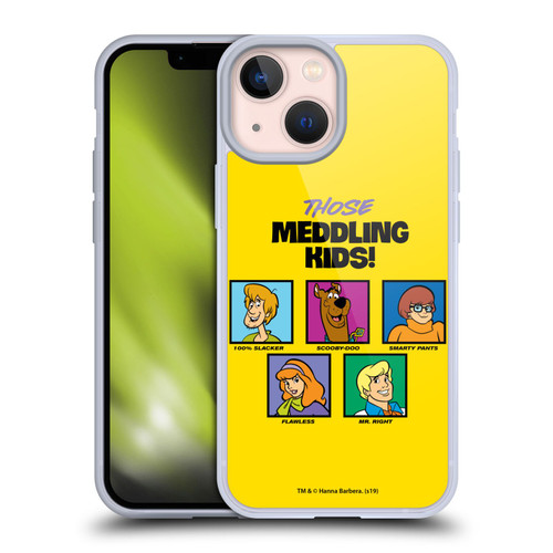 Scooby-Doo Mystery Inc. Meddling Kids Soft Gel Case for Apple iPhone 13 Mini