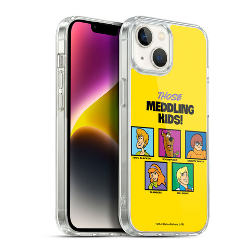 Scooby-Doo Mystery Inc. Meddling Kids Soft Gel Case for Apple iPhone 14