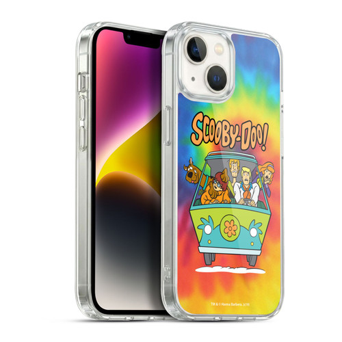 Scooby-Doo Mystery Inc. Tie Dye Soft Gel Case for Apple iPhone 14