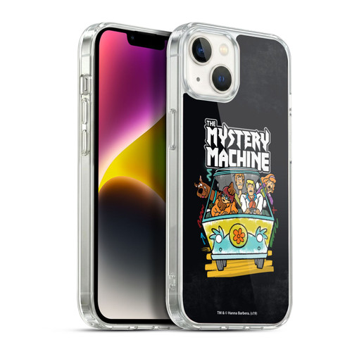Scooby-Doo Mystery Inc. Grunge Mystery Machine Soft Gel Case for Apple iPhone 14 Plus & MagSafe
