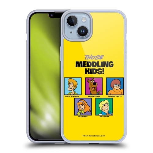 Scooby-Doo Mystery Inc. Meddling Kids Soft Gel Case for Apple iPhone 14 Plus