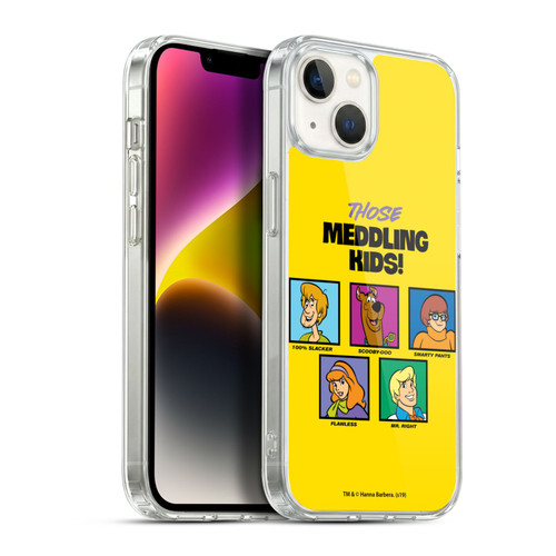 Scooby-Doo Mystery Inc. Meddling Kids Soft Gel Case for Apple iPhone 14 Plus & MagSafe