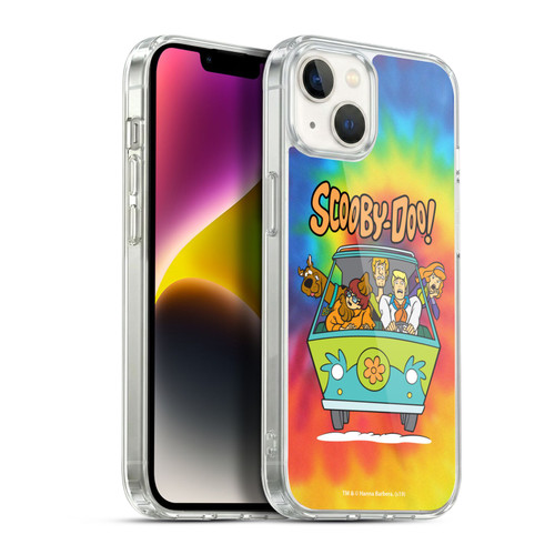 Scooby-Doo Mystery Inc. Tie Dye Soft Gel Case for Apple iPhone 14 Plus & MagSafe
