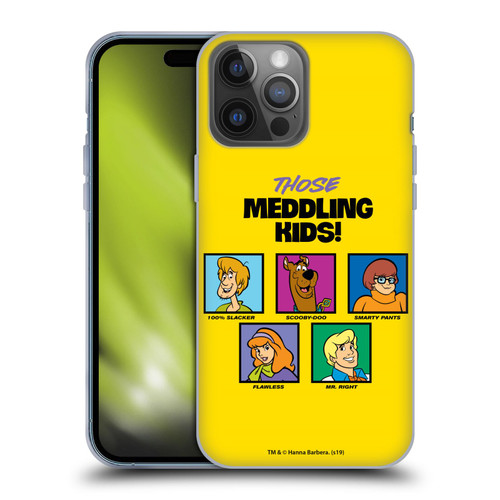 Scooby-Doo Mystery Inc. Meddling Kids Soft Gel Case for Apple iPhone 14 Pro Max