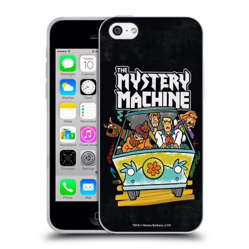 Scooby-Doo Mystery Inc. Grunge Mystery Machine Soft Gel Case for Apple iPhone 5c
