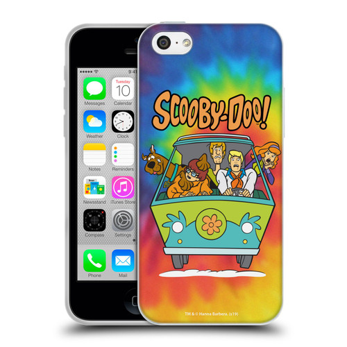 Scooby-Doo Mystery Inc. Tie Dye Soft Gel Case for Apple iPhone 5c