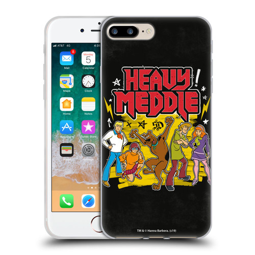 Scooby-Doo Mystery Inc. Heavy Meddle Soft Gel Case for Apple iPhone 7 Plus / iPhone 8 Plus