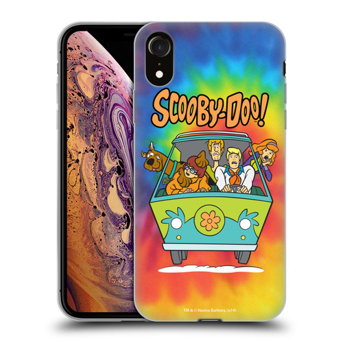 Scooby-Doo Mystery Inc. Tie Dye Soft Gel Case for Apple iPhone XR