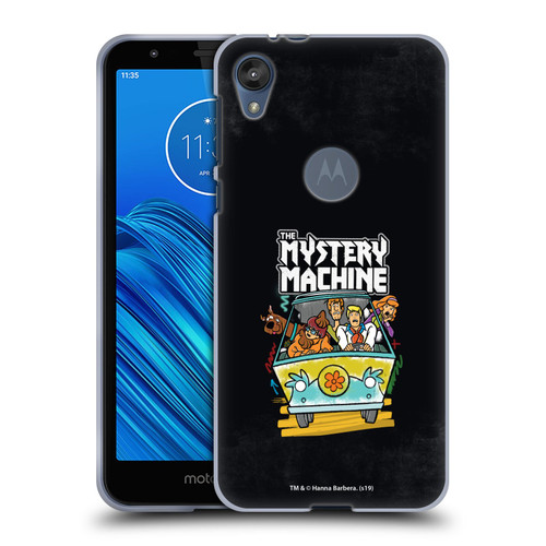 Scooby-Doo Mystery Inc. Grunge Mystery Machine Soft Gel Case for Motorola Moto E6