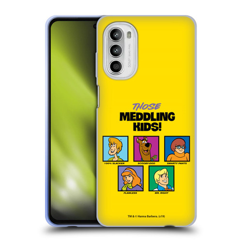 Scooby-Doo Mystery Inc. Meddling Kids Soft Gel Case for Motorola Moto G52
