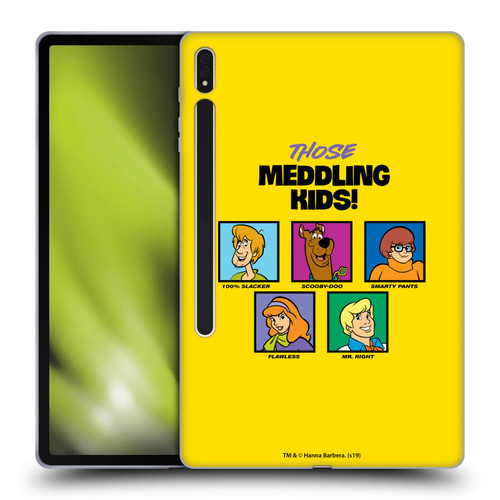 Scooby-Doo Mystery Inc. Meddling Kids Soft Gel Case for Samsung Galaxy Tab S8 Plus
