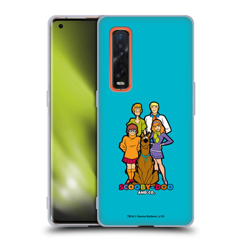 Scooby-Doo Mystery Inc. Scooby-Doo And Co. Soft Gel Case for OPPO Find X2 Pro 5G