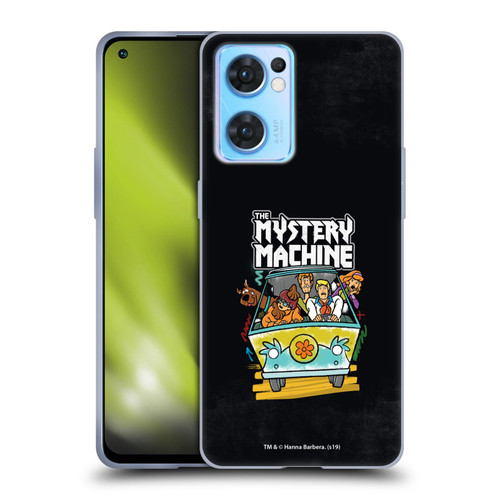 Scooby-Doo Mystery Inc. Grunge Mystery Machine Soft Gel Case for OPPO Reno7 5G / Find X5 Lite