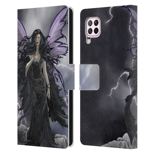Nene Thomas Gothic Storm Fairy With Lightning Leather Book Wallet Case Cover For Huawei Nova 6 SE / P40 Lite