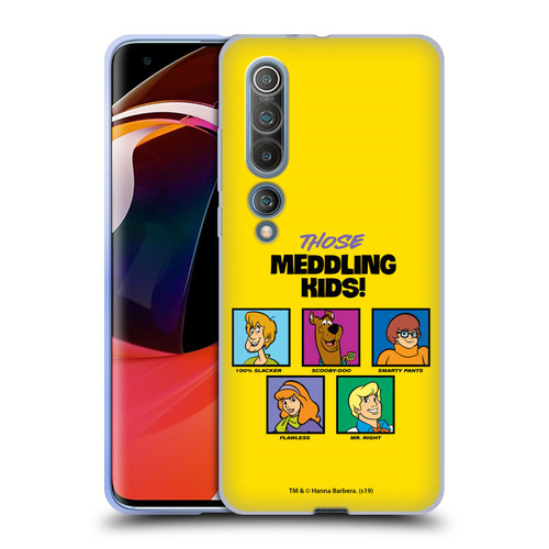 Scooby-Doo Mystery Inc. Meddling Kids Soft Gel Case for Xiaomi Mi 10 5G / Mi 10 Pro 5G