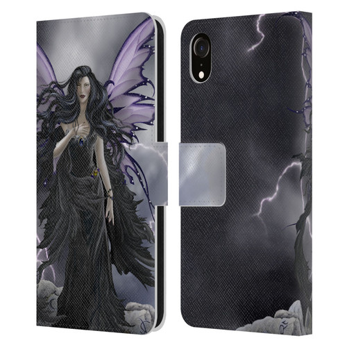 Nene Thomas Gothic Storm Fairy With Lightning Leather Book Wallet Case Cover For Apple iPhone XR