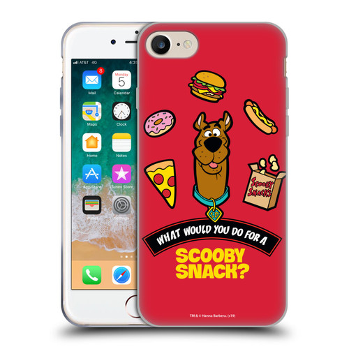 Scooby-Doo Scooby Snack Soft Gel Case for Apple iPhone 7 / 8 / SE 2020 & 2022