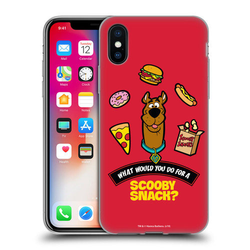 Scooby-Doo Scooby Snack Soft Gel Case for Apple iPhone X / iPhone XS