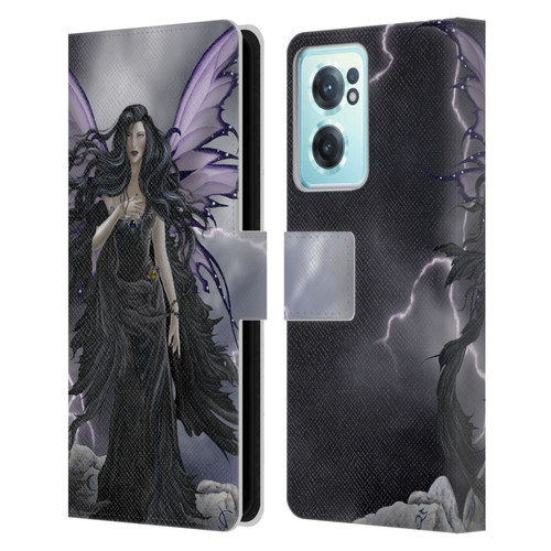 Nene Thomas Gothic Storm Fairy With Lightning Leather Book Wallet Case Cover For OnePlus Nord CE 2 5G