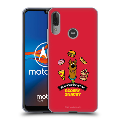Scooby-Doo Scooby Snack Soft Gel Case for Motorola Moto E6 Plus