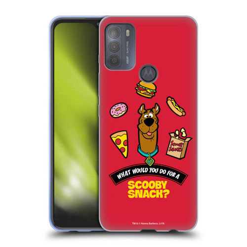 Scooby-Doo Scooby Snack Soft Gel Case for Motorola Moto G50