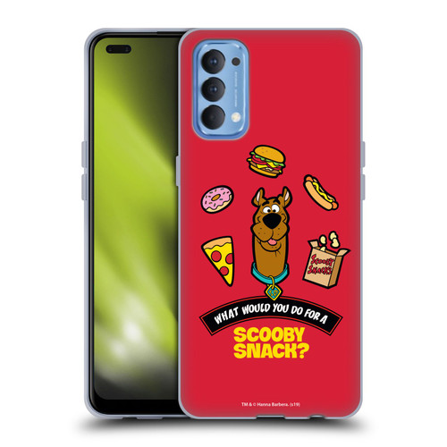Scooby-Doo Scooby Snack Soft Gel Case for OPPO Reno 4 5G