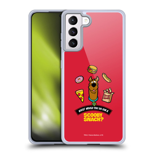 Scooby-Doo Scooby Snack Soft Gel Case for Samsung Galaxy S21+ 5G & MagSafe