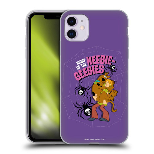 Scooby-Doo Seasons Spiders Soft Gel Case for Apple iPhone 11