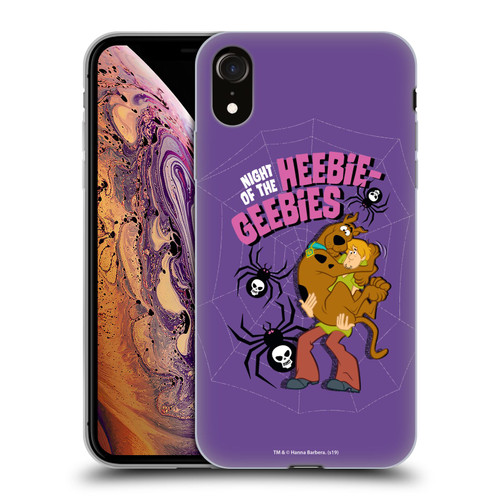 Scooby-Doo Seasons Spiders Soft Gel Case for Apple iPhone XR
