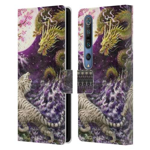 Kayomi Harai Animals And Fantasy Asian Tiger & Dragon Leather Book Wallet Case Cover For Xiaomi Mi 10 5G / Mi 10 Pro 5G