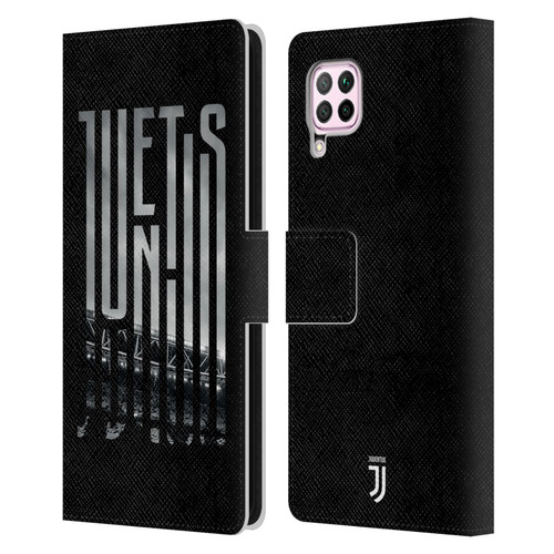Juventus Football Club Graphic Logo  Stadium Leather Book Wallet Case Cover For Huawei Nova 6 SE / P40 Lite