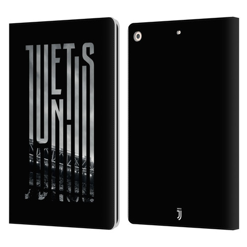 Juventus Football Club Graphic Logo  Stadium Leather Book Wallet Case Cover For Apple iPad 10.2 2019/2020/2021