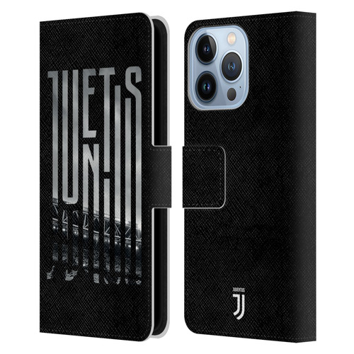 Juventus Football Club Graphic Logo  Stadium Leather Book Wallet Case Cover For Apple iPhone 13 Pro