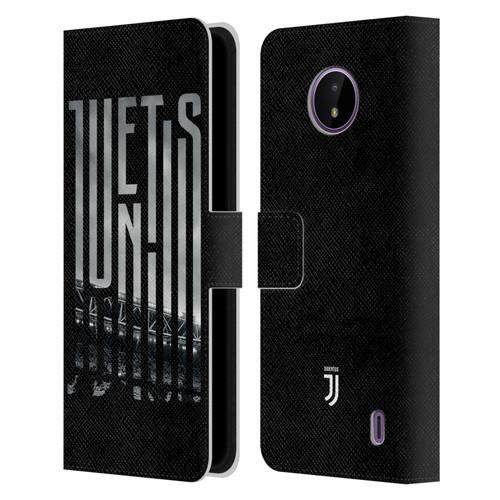 Juventus Football Club Graphic Logo  Stadium Leather Book Wallet Case Cover For Nokia C10 / C20